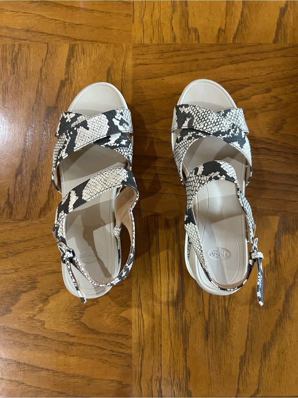 Dr Scholl’s Scenario lifestyle wedge sandals. New! 8M.